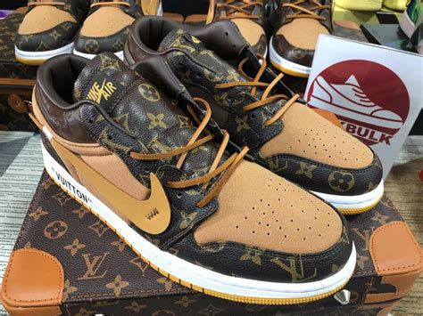 jordan collab lv|A Closer Look At The Louis Vuitton x Air Jordan 1 “Classic”.